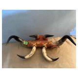 Mexican steer horn mount