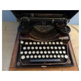 Antique Underwood portable typewriter