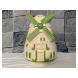 Windmill cookie jar