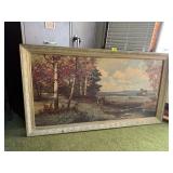 Large landscape artwork