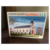 NOS Plasticville church model