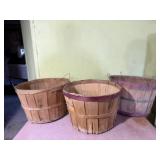 Bushel baskets (3)