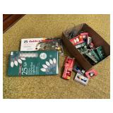 Holiday lights, light bulbs