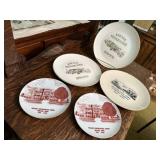 Roland, Garden City, Iowa commemorative plates