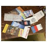 Service station travel maps