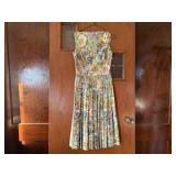 Sleeveless floral dress