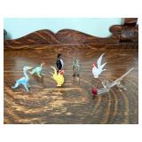 Glass animal collectibles