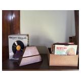 45 records, record vacuum