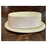 Red Wing pottery butter dish