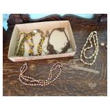 Beaded, costume jewelry