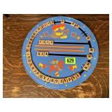 Vintage Spelling & Counting Board