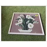 Vintage floral artwork