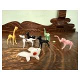 Glass animal collectibles