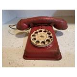 Metal toy telephone
