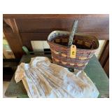 Basket of baby gowns