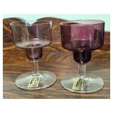 Purple candlesticks (2)