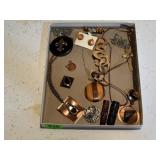 Wooden jewelry, pendants, Native American pieces