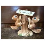 Squirrel salt & pepper set