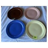 Early California dinner plates (5)