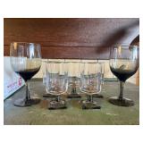 Mixed lot of stemware
