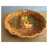 Decorative woodland bowl