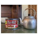 Tea kettle, Butter-Nut coffee can