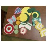 Doilies, hot pads