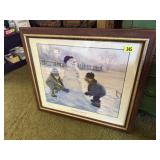 Snowman artwork