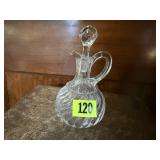 Crystal cruet