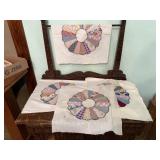 Handmade quilt blocks (6)