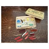 Candy box of barrettes