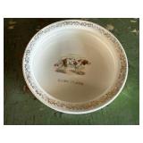 Antique baby plate