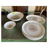 China plates, bowl