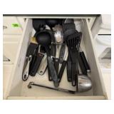 Contents of kitchen utensil drawer