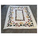 Vintage strawberry terry cloth