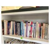Shelf of cookbooks