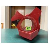 Cardinal bird feeder