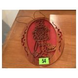 Nutcracker wall hanging