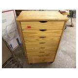 Rolling storage cart