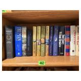 John Gisham, Tom Clancy, assorted books