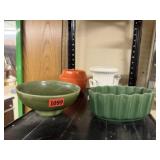 Haeger, assorted vintage planters
