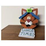 Cat Lunch TIme birdhouse