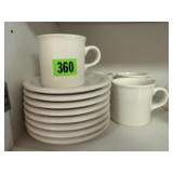 Pfaltzgraff cups, saucers