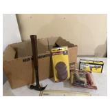 Tools, hammer, pnuematic drill, grinder