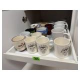 Coffee mug collection