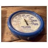 Farm Mutual advertising thermometer