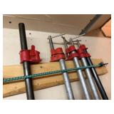 Set of pipe clamps (5)