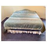 King size bed, mattress, box springs, frame,