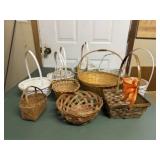 Variety of baskets