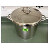 Stainless stock pot